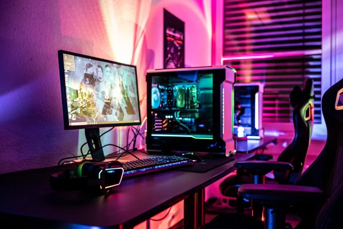 Imagen de set up gamer